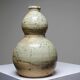 Small double sake flask, Japanese ceramic, Iga, vintage/old collection