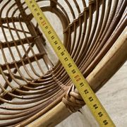 Vintage rattan shell chairs
