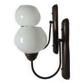 Vintage Art Deco wall lamps, Poland, 1950s, set of 2