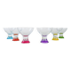 Set of dessert bowls, Italian design, 1980s, production: Italy