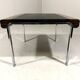 Hans Eichenberger leather coffee-side table Girsberger, Switzerland