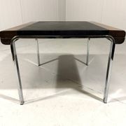 Hans Eichenberger leather coffee-side table Girsberger, Switzerland