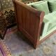 Lit de repos Empire velours vert