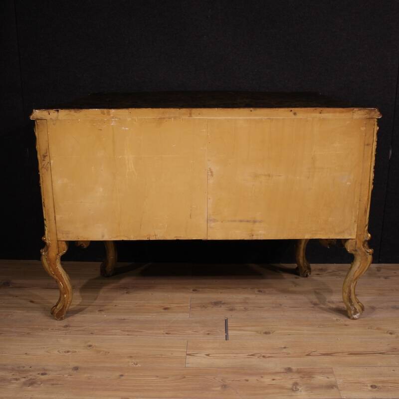 Venetian commode in Baroque style from the 20th century