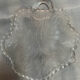 Set of old pressed moulded glass bowls