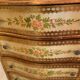 Venetian floral decoration dresser