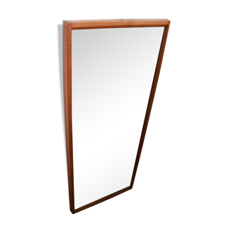 Kai Kristiansen teak mirror and produced by Aksel Kjersgaard in Odder made in Denmark, 1960/70.