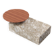 Odense - Marble Coffee Table - Beige Breccia