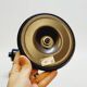 Table lamp desk aluminor metal red flexible arm black 80s vintage