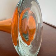 Grand vase soliflore verre Murano vintage