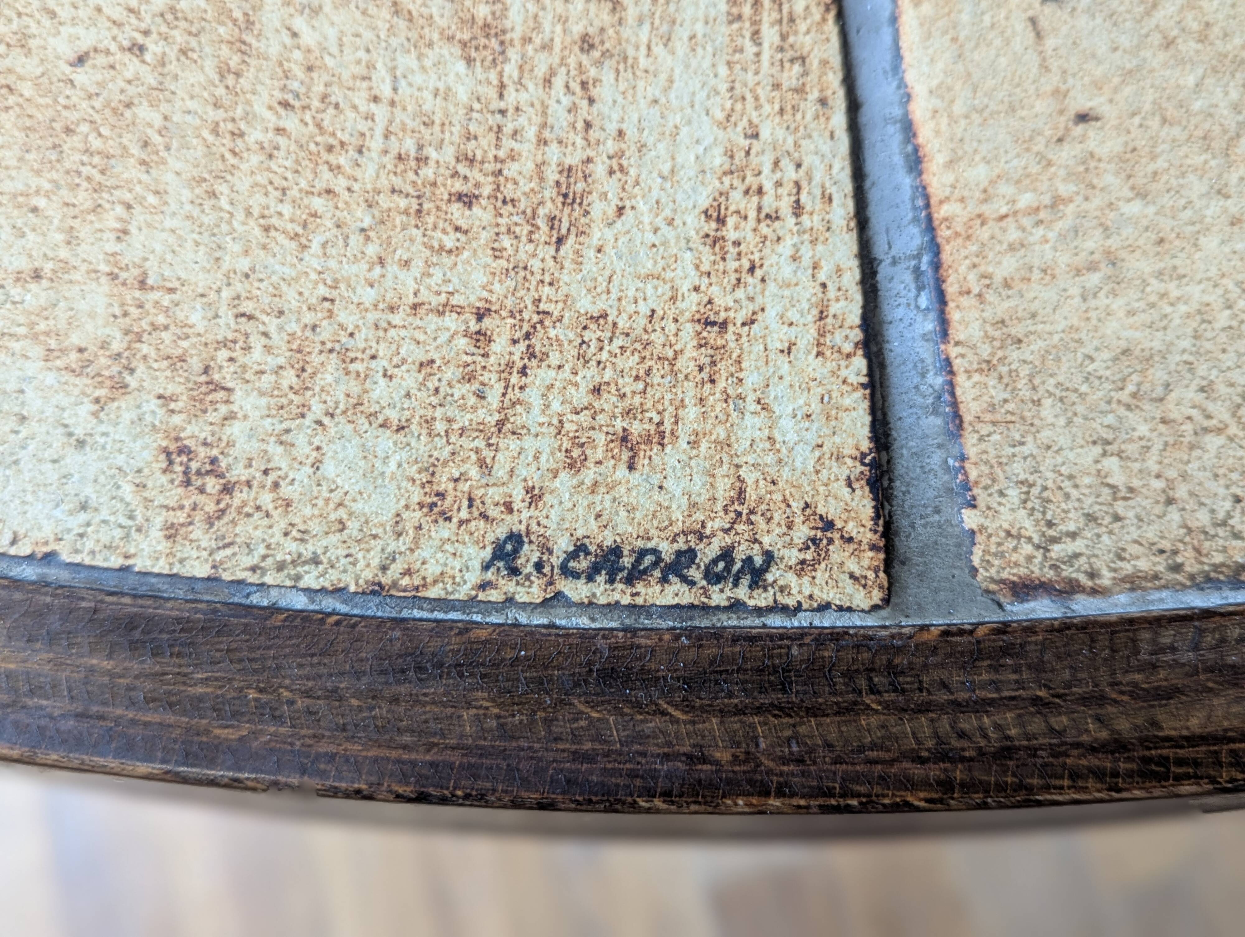 Roger Capron high table, 'Herbiers' model