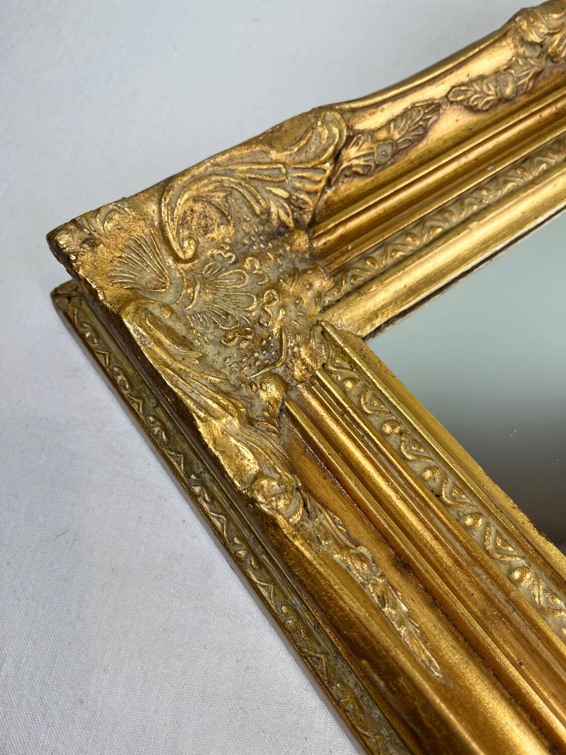 Miroir doré Napoléon III – fin XIXe siècle