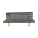 Banc de jardin « Bergère »