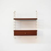 “BFB-hyllan” wall shelving unit by Nisse Strinning for String, 1950s