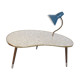 Atypical table tripod lighted years 50