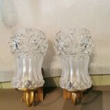 Pair of vintage 60s wall lights