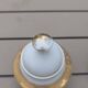 Coffee service – Vintage porcelain gilded with gold – Porcelena Silvestre