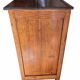 Enfilade of three Louis XV style doors in cherry wood from the 19th century.
