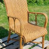 Rattan armchair