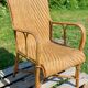 Rattan armchair