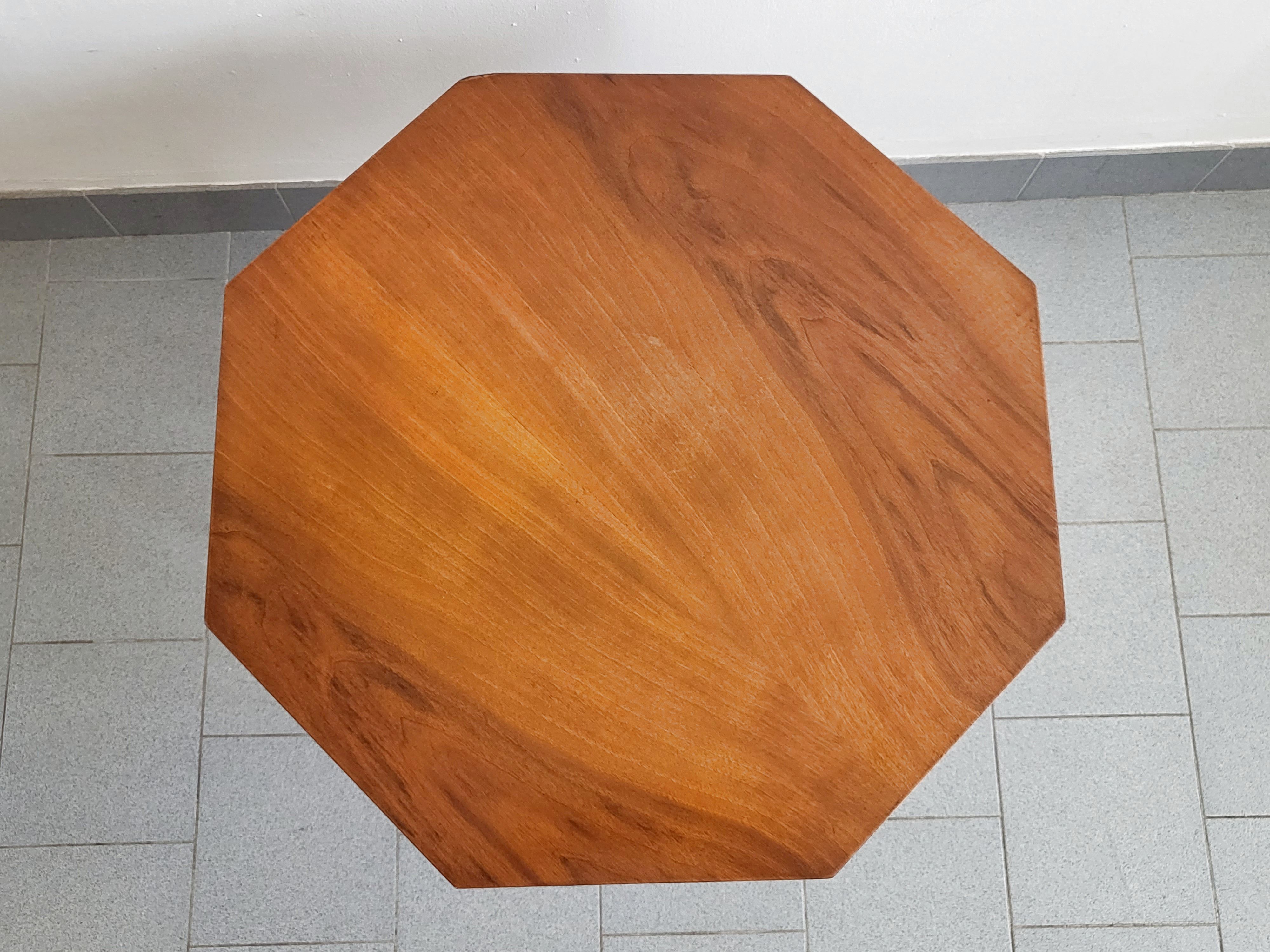 Vintage art deco pedestal table 1930