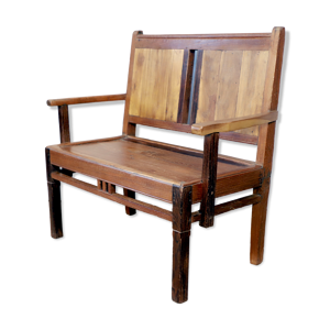 Banc 2 places en teck
