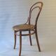 Bistro chair N°14 wooden seat, circa 1890
