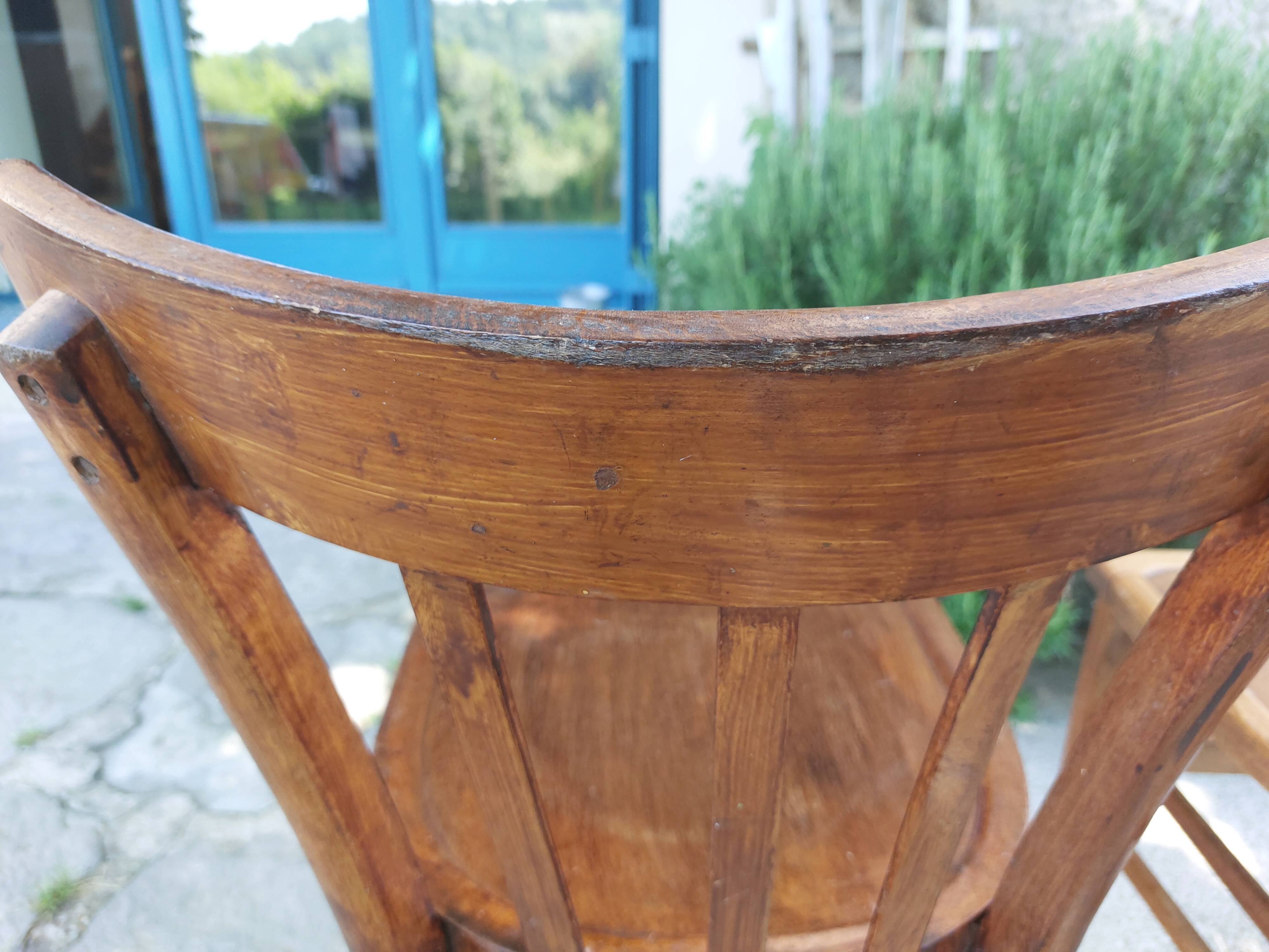 4 bistro chairs