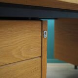 Ash desk, Danish design, 1980s, production: Labofa Møbler