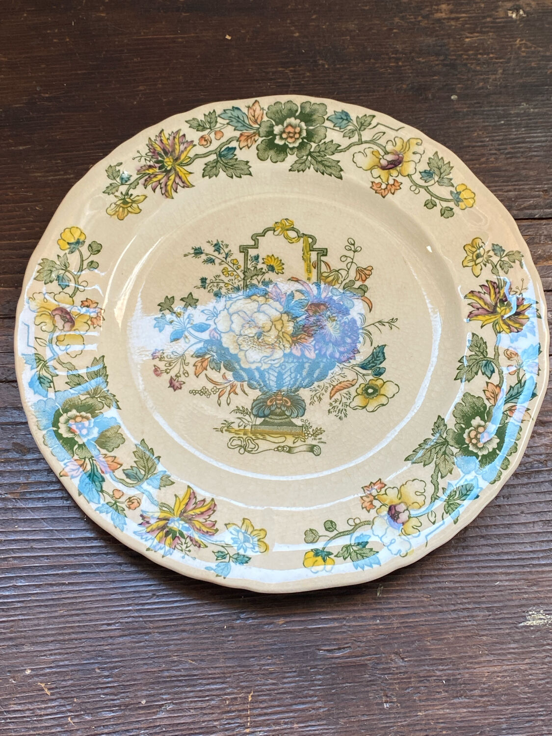 Dessert plates, ironstone, Mason's, England
