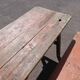 Table + 2 brewery benches - old brewery L.F. Haag Ingwiller prey