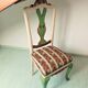 Chaise a dossier lyre