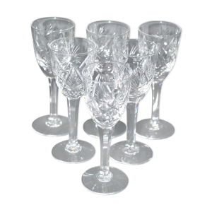 Série de 6 verres à