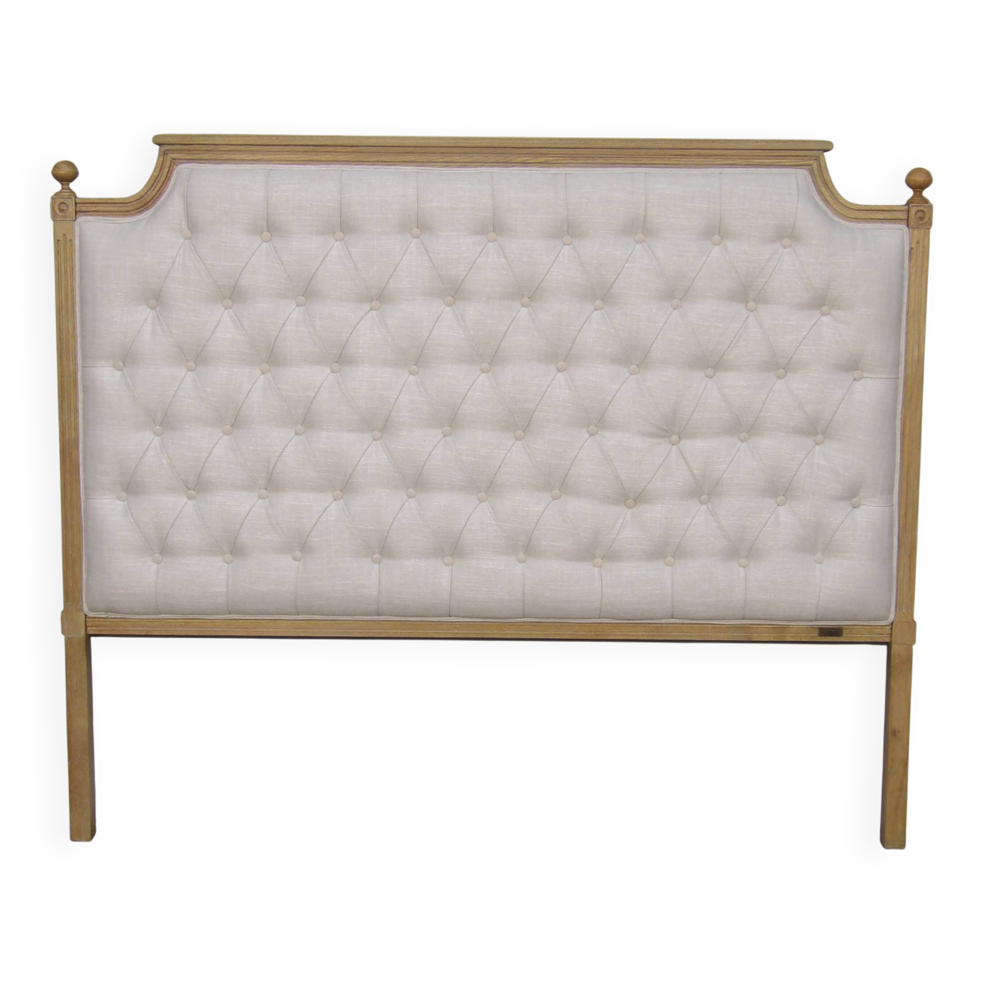 Upholstered headboard, fireproof fabric, 150 cm