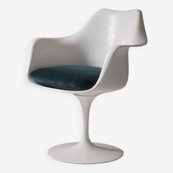 Fauteuil blanc Tulipe Eero Saarinen