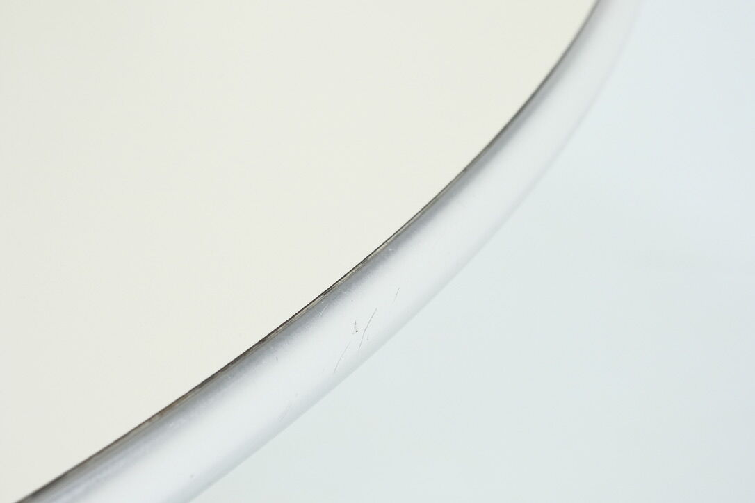 Table in laminate and aluminum Italy 1970s