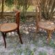 Duo de chaises bistrot vintage