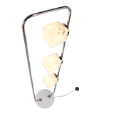 Vintage cubic murano glass floor lamp, 1970s