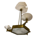 Muller art deco chandelier