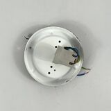 Petite applique murale plafonnier rond verre minimaliste 1970 1980 seventies eighties LAMP-7277