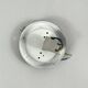 Petite applique murale plafonnier rond verre minimaliste 1970 1980 seventies eighties LAMP-7277
