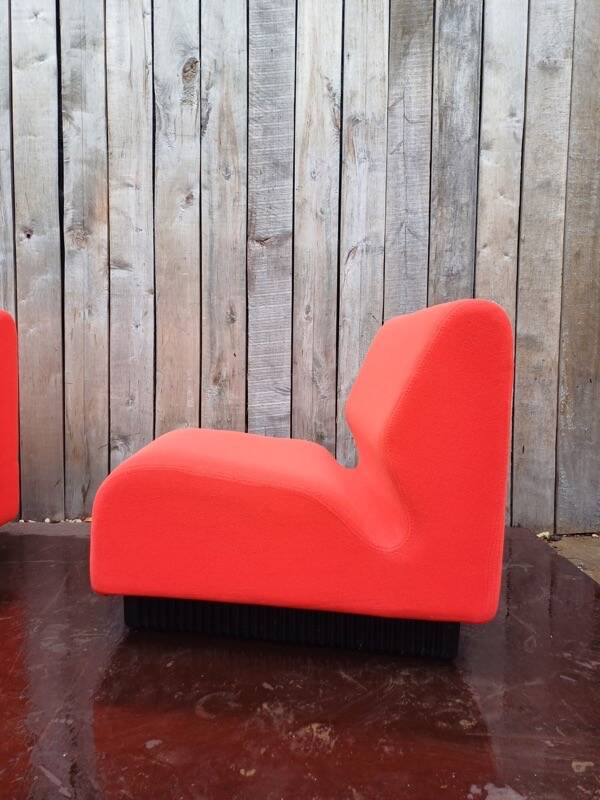Vintage modular Pizza seating element by Don Chadwick for Herman Miller