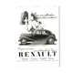 Vintage poster 30s Renault Automobiles