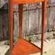 Guéridon d’angle Art déco en acajou, 1930