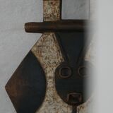 20th century, Bedu Nafana mask, carved wood, tribal art, decorative object