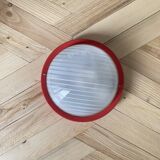 Wall light ceiling light porthole glass Prisma model Eko red LAMP-7441