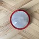 Wall light ceiling light porthole glass Prisma model Eko red LAMP-7441