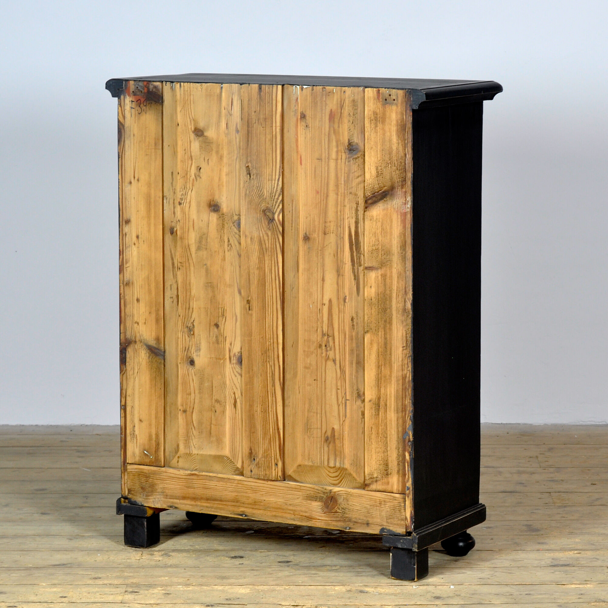 Pine cabinet with 6 drawers, circa 1920