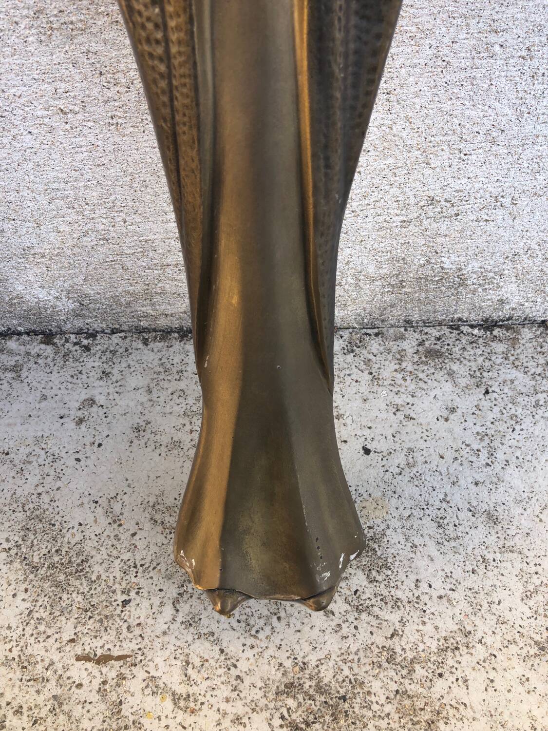 Statue sainte vierge en bronze massif de 65cm