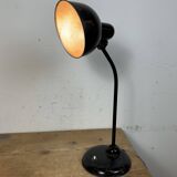 Black Industrial Bauhaus Table Lamp, 1930s